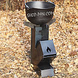 Турбопіч для кемпінгу 2 мм Велика, фото 2