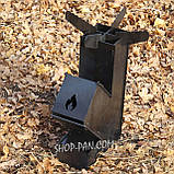 Турбопіч для кемпінгу 2 мм Велика, фото 4