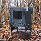 Розбірна похідна піч — Щепочниця 3 мм середня, фото 4