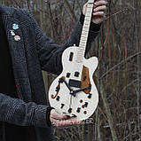 Дерев'яний годинник-гітара, фото 5