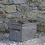 Коптильня гарячого копчення з неіржавкої сталі 305х550х280 1.5 мм, фото 7