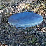 Сковорода-тарілка 48 см для багаття з ручками, фото 6