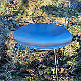 Сковорода-тарілка 48 см для багаття з ручками, фото 7