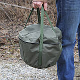 Чохол зелений (оксфорд) на казан туристичний, фото 6