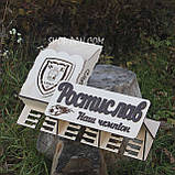 Тематична медальниця з вашим видом спорту 01, Медальниця з дерева, Дерев'яна медальниця, фото 4