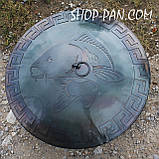Гравіювання на кришку сковороди з диска 60 см, фото 6