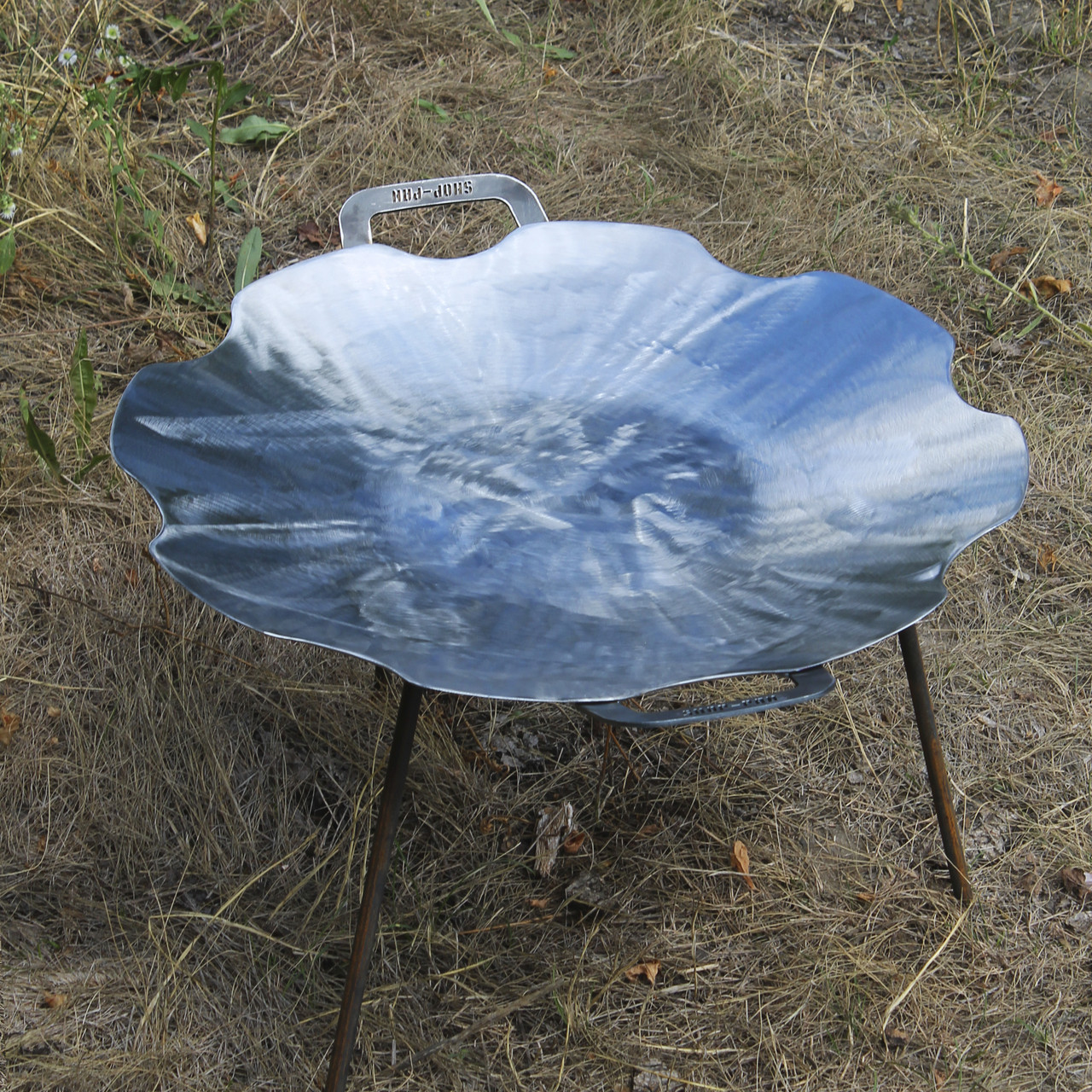 Сковорода Ромашка 50 см зі справжнього диска борони, фото 1