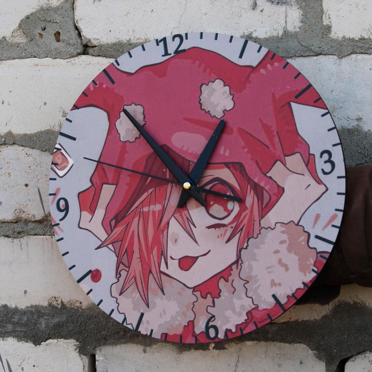 Настінний годинник із написом, Годинники з Вашими фото, УФ друк, фото 1