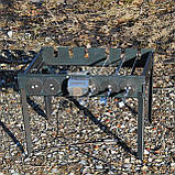 Автоматична шашличниця SHOP-PAN на ніжках на 6 шампурів, фото 7