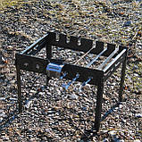 Автоматична шашличниця SHOP-PAN на ніжках на 6 шампурів, фото 8