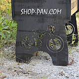 Мангал розбірний на 8 шт МАЛИНА ЖАРИТ ЛУЧШЕ ВСЕХ з індивідуальним надписом - на подарунок, фото 4