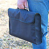 Чохол чорний (оксфорд) для мангала-валізана на 12 шампурів, фото 5