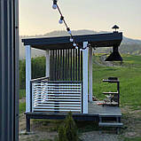 Мангал Loft зі столиком і знімною жарівнею на 12 шампурів, фото 4