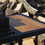 Мангал Loft зі столиком і знімною жарівнею на 12 шампурів, фото 6