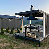 Мангал Loft зі столиком і знімною жарівнею на 12 шампурів, фото 9