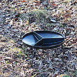 Сковорода 3-секційна 50 см із диска борони з бортом, фото 6