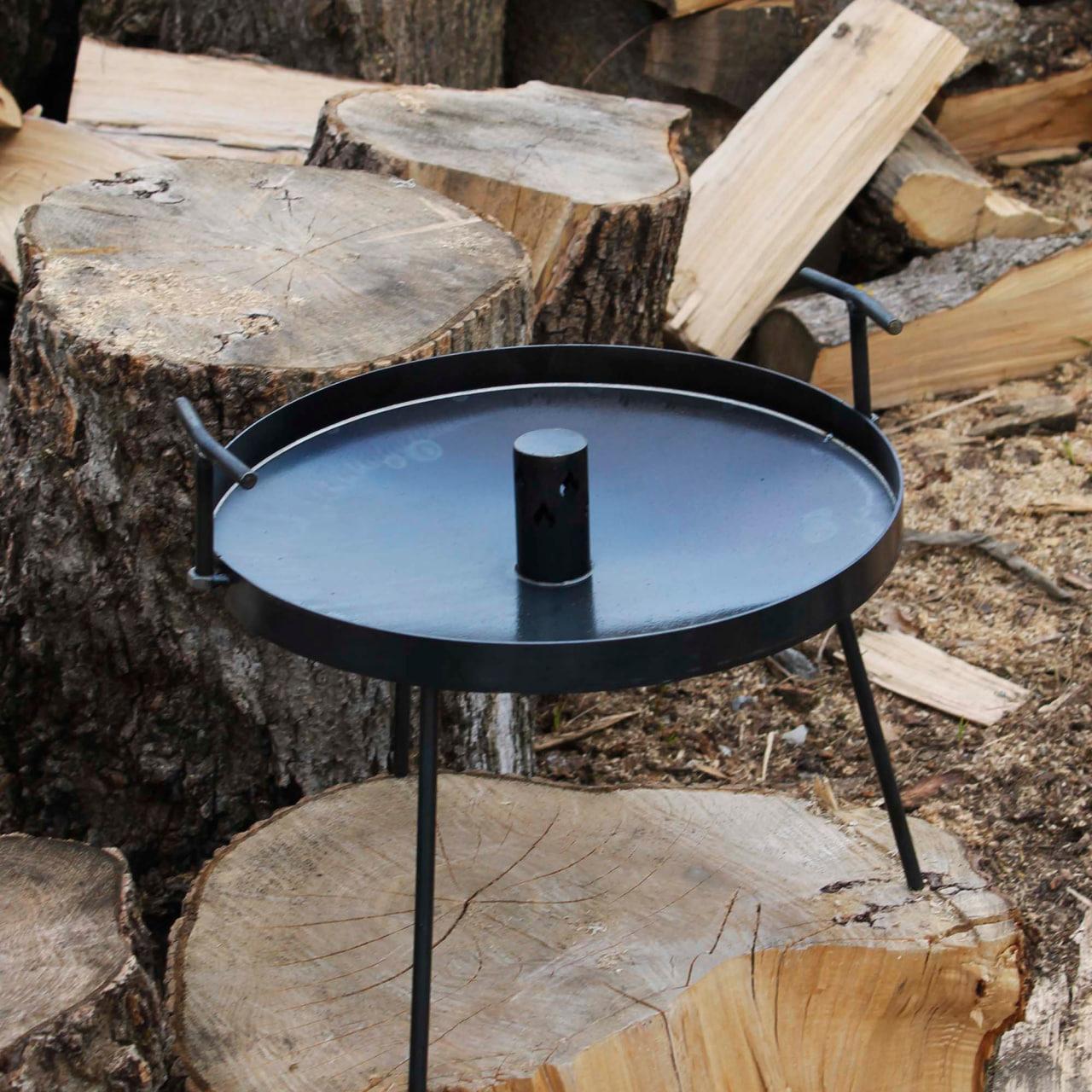 Незвичайна Сковорода 30 см із диска з отвором для швидкого приготування, фото 1