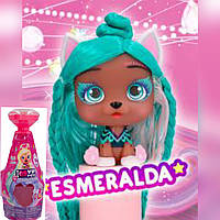 IMC Toys VIP Pets - Glam Gems Esmeralda Series 5- 1, 9 Surprises, spring color glitter celebripets