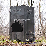 Піч для сковороди/коти з прорізами для шампурів, фото 2