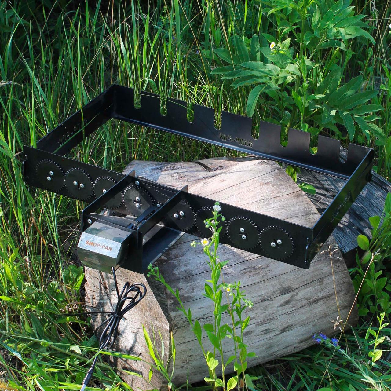 Автоматична шашличниця SHOP-PAN з карданом на 8 шт, фото 1