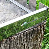 Автоматична шашличниця Туристична з нержавійки з карданом на 8 шт, фото 5