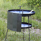 Вітрозахист для сковороди, Вітрозахист для сажання, фото 3