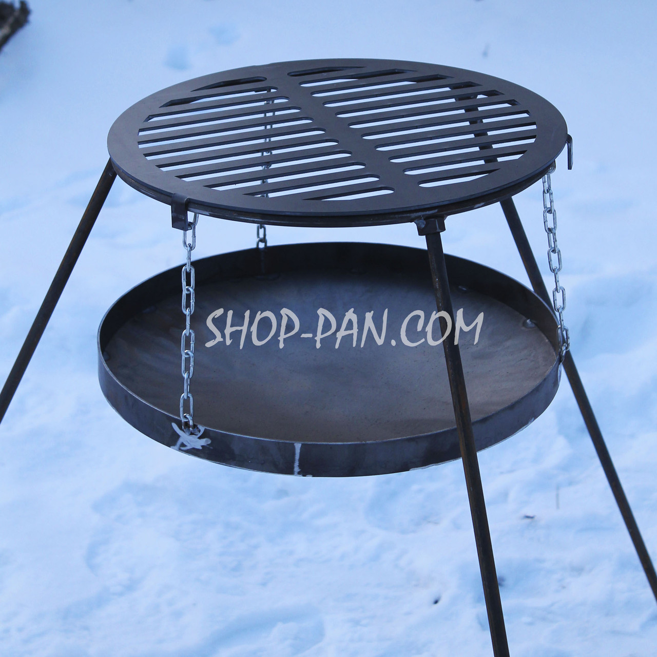 Решітка-гриль для саджа кругла, фото 1