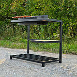 Автомангал Loft зі столиком і знімною жарівнею на 8 шампурів, фото 6