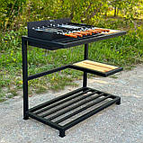 Автомангал Loft зі столиком і знімною жарівнею на 8 шампурів, фото 8