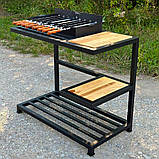 Автомангал Loft зі столиком і знімною жарівнею на 8 шампурів, фото 2