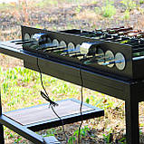 Автомангал Loft зі столиком і знімною жарівнею на 12 шампурів, фото 3