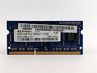 Оперативная память для ноутбука SODIMM Elpida DDR3 4Gb 1600MHz PC3-12800S (EBJ40UG8BBU0-GN-F) Б/У