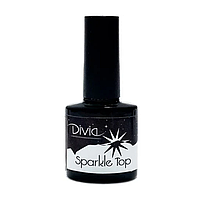 Divia - Верхнє покриття "Sparkle" свтловідбиваючий Di1062 7,3мл