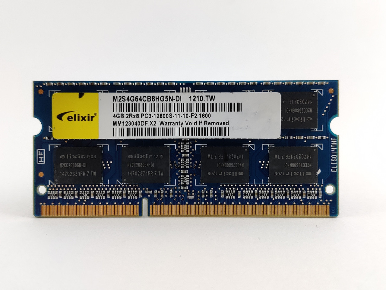 Оперативна пам'ять для ноутбука SODIMM Elixir DDR3 4Gb 1600MHz PC3-12800S (M2S4G64CB8HG5N-DI) Б/В