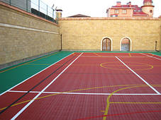 Наливні гумові покриття для спортивних майданчиків Herculanroller club, фото 4