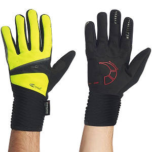 NorthWave Sonic Long Gloves black green FLU