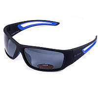 Очки BluWater Intersect-2 Polarized (gray) черные