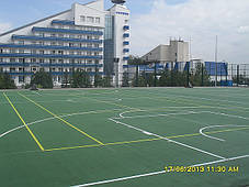 Наливні гумові покриття для спортивних майданчиків Herculanroller club, фото 3