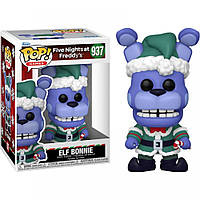 Фигурка Фанко 5 ночей з Фредди Эльф Бонни 937 Funko Pop! Games: Five Nights at Freddy's Holiday - Elf Bonnie