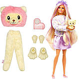Barbie Cutie Reveal HKR06 Лялька Барбі Сюрприз М'які та пухнасті Лев, фото 4