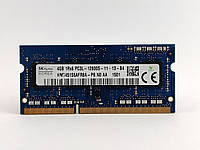 Оперативная память для ноутбука SODIMM SK hynix DDR3L 4Gb 1600MHz PC3L-12800S (HMT451S6AFR8A-PB) Б/У