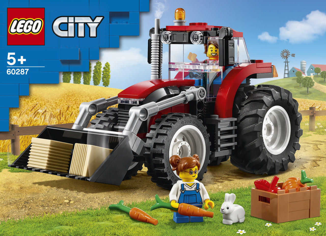 LEGO City Great Vehicles Трактор 148 деталей (60287)