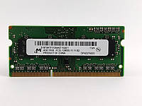 Оперативная память для ноутбука SODIMM Micron DDR3L 4Gb 1600MHz PC3L-12800S (MT8KTF51264HZ-1G6E1) Б/У