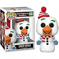 Фігурка Фанко Поп Сніговик Funko Pop Five Nights at Freddy's Holiday Snow Chica