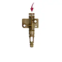 Гумовий ущільнювач на тефлонову трубку в носик J-бойлера кавомашин Saeco Royal, 140326662