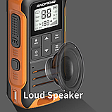 Комплект із двох рацій Baofeng T22/F22 2 шт. Радіостанція, Рація з ліхтариком, Type-C, фото 8