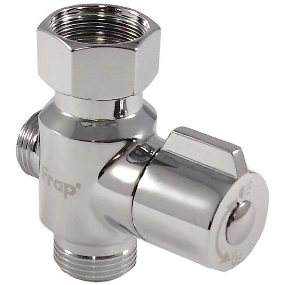 Дивертор для смесителя FRAP латунный хром FBBB: продажа, цена в Киеве ...