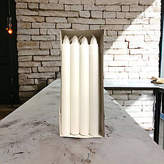 Польська свічка парафінова Adpal 175 мм, Ø 17 мм, 6 годин горіння, 8 шт