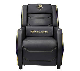Крісло-софа до 160 кг, екокожа, що дихає, чорний Cougar RANGER Pro Royal - MegaLavka