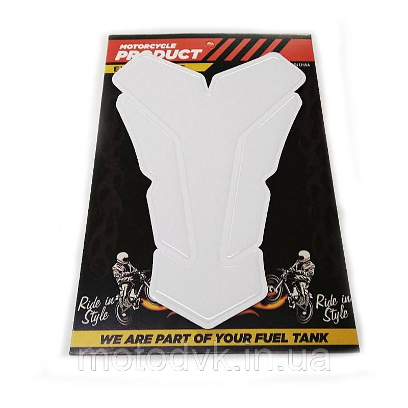 Наклейка на бак мотоцикла TK-30, прозора